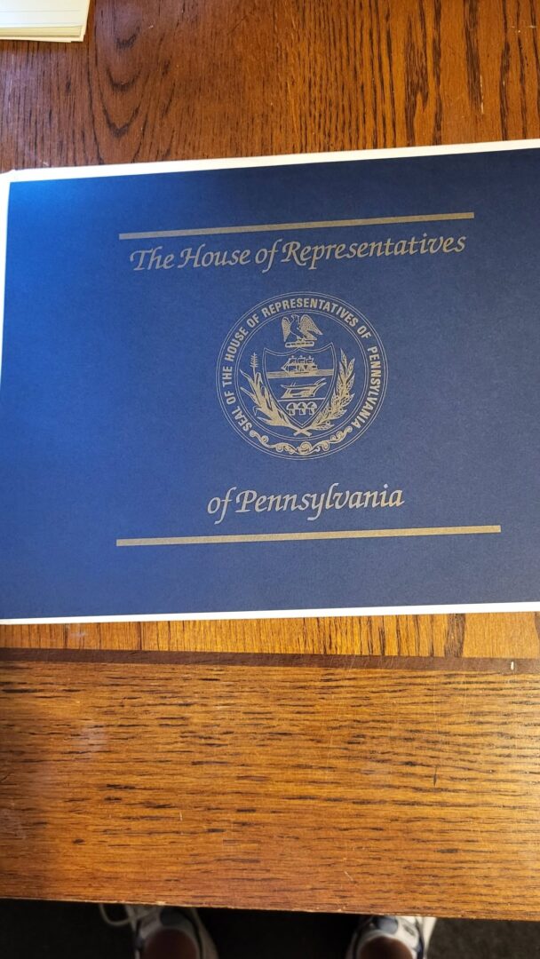 PA Rep Holder